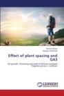 Effect of Plant Spacing and Ga3 - Book