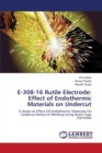 E-308-16 Rutile Electrode : Effect of Endothermic Materials on Undercut - Book