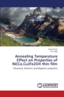 Annealing Temperature Effect on Properties of Ni(co, Cu)Fe2o4 Thin Film - Book