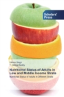 Nutritional Status of Adults in Low and Middle Income Strata - Book
