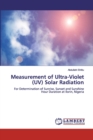 Measurement of Ultra-Violet (UV) Solar Radiation - Book