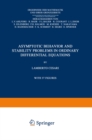 Asymptotic Behavior and Stability Problems in Ordinary Differential Equations - eBook