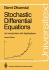 Stochastic Differential Equations : An Introduction with Applications - eBook
