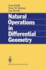 Natural Operations in Differential Geometry - Book