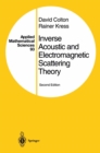 Inverse Acoustic and Electromagnetic Scattering Theory - eBook