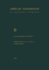 B Boron Compounds : Boron and Cl, Br, I, S, Se, Te, Carboranes - eBook