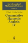 Commutative Harmonic Analysis IV : Harmonic Analysis in IRn - eBook