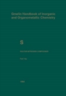 S Sulfur-Nitrogen Compounds : Part 10a: Compounds with Sulfur of Oxidation Number II - Book