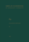 Fe Organoiron Compounds : Mononuclear Compounds 9 - eBook