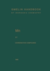 Mn Manganese : Coordination Compounds 7 - eBook