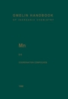 Mn Manganese : Coordination Compounds 6 - Book