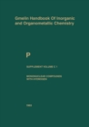 P Phosphorus : Mononuclear Compounds with Hydrogen - eBook