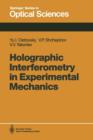 Holographic Interferometry in Experimental Mechanics - Book