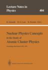 Nuclear Physics Concepts in the Study of Atomic Cluster Physics : Proceedings of the 88th WE-Heraeus-Seminar Held at Bad Honnef, FRG, 26-29 November 1991 - Book