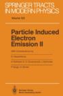 Particle Induced Electron Emission II - Book