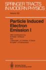 Particle Induced Electron Emission I - Book