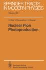 Nuclear Pion Photoproduction - Book