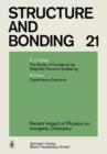 Recent Impact of Physics on Inorganic Chemistry - Book