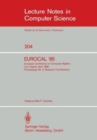 EUROCAL '85. European Conference on Computer Algebra. Linz, Austria, April 1-3, 1985. Proceedings : Volume 2: Research Contributions - Book