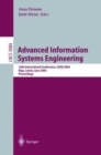 Advanced Information Systems Engineering : 16th International Conference, CAiSE 2004, Riga, Latvia, June 7-11, 2004, Proceedings - Book