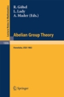 Abelian Group Theory : Proceedings of the Conference held at the University of Hawaii, Honolulu, USA, December 28, 1982 - January 4, 1983 - eBook
