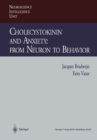 Cholecystokinin and Anxiety: From Neuron to Behavior - eBook