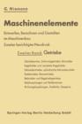 Maschinenelemente - Book