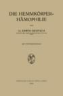 Die Hemmkorper-Hamophilie - Book