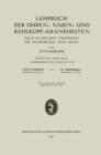 Lehrbuch Der Ohren-, Nasen- Und Kehlkopf-Krankheiten : Nach Klinischen Vortragen Fur Studierende Und AEr&#438;te - Book