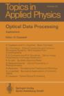 Optical Data Processing : Applications - Book