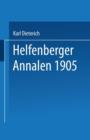 Helfenberger Annalen 1905 : Band XVIII - Book