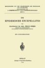 Die Epidemische Encephalitis - Book