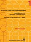 Thermoplaste : Merkblatter 1-400 - Book