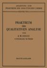 Praktikum Der Qualitativen Analyse - Book