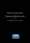 Elektrische und magnetische Messungen und Messinstrumente - Book
