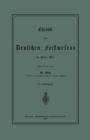 Chronik Des Deutschen Forstwesens Im Jahre 1885 - Book