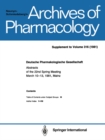 Digital Eco-Systems : Third International Conference, OPAALS 2010, Aracuju, Sergipe, Brazil, March 22-23, 2010, Revised Selected Papers - Deutsche Pharmakologische Gesellschaft