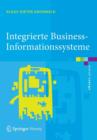 Integrierte Business-Informationssysteme : Erp, Scm, Crm, Bi, Big Data Analytics - Prozesssimulation, Rollenspiel, Serious Gaming - Book