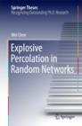 Explosive Percolation in Random Networks - eBook