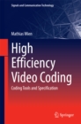 High Efficiency Video Coding : Coding Tools and Specification - eBook