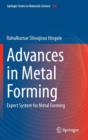 Advances in Metal Forming : Expert System for Metal Forming - Book