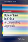 Rule of Law in China : A Comparative Approach - Book