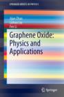 Graphene Oxide: Physics and Applications - Book