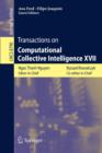Transactions on Computational Collective Intelligence XVII - Book
