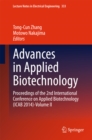 Advances in Applied Biotechnology : Proceedings of the 2nd International Conference on Applied Biotechnology (ICAB 2014)-Volume II - eBook
