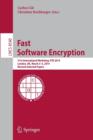 Fast Software Encryption : 21st International Workshop, FSE 2014, London, UK, March 3-5, 2014. Revised Selected Papers - Book