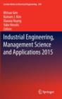 Industrial Engineering, Management Science and Applications 2015 - Book