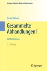 Gesammelte Abhandlungen I : Zahlentheorie - Book