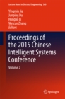 Proceedings of the 2015 Chinese Intelligent Systems Conference : Volume 2 - eBook
