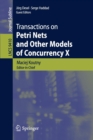 Transactions on Petri Nets and Other Models of Concurrency X - Book